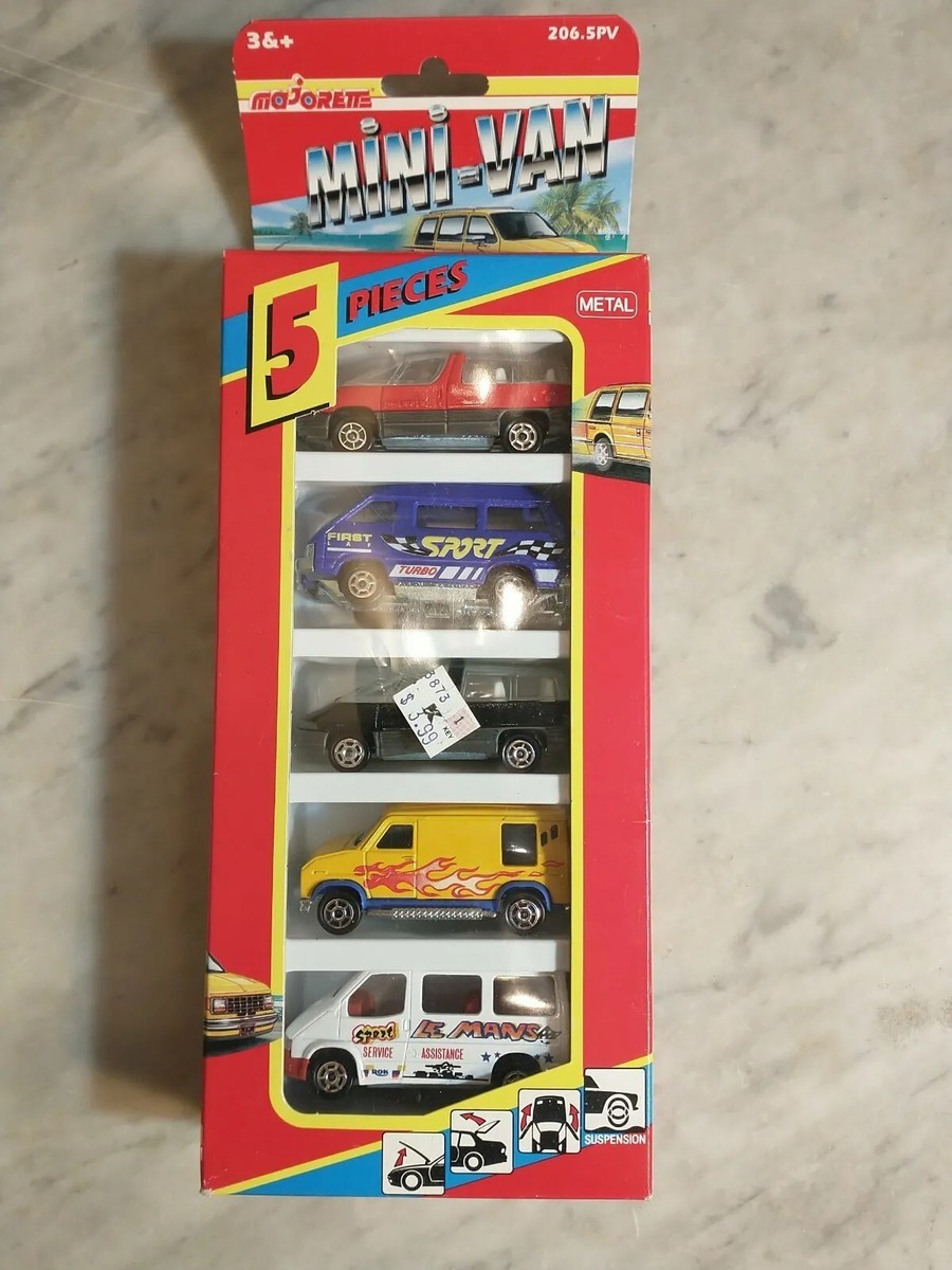 Vintage 1990 Majorette Mini-van 5 piece set | eBay