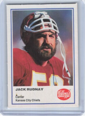 1982 Kellogg's Jack Rudnay #NNO