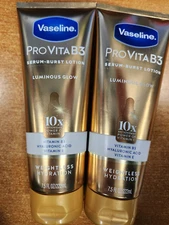 2 Pack: Vaseline ProVita B3 Serum-Burst Luminous Lotion, 7.5 oz. ea.  W1A