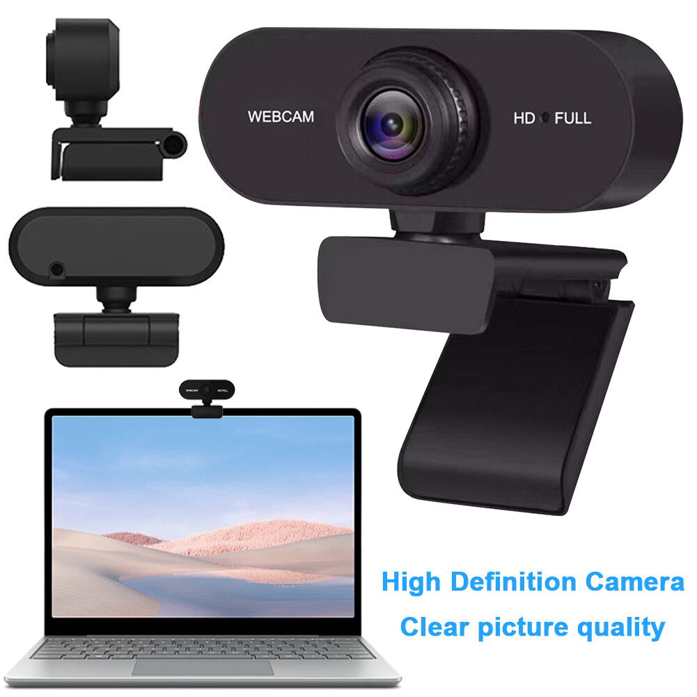 USB HD 1080P Webcam with Microphone Autofocus Computer Camera for