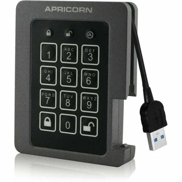 Apricorn ASK3-NX-16GB Hardware Encrypted Safe USB Drive Apricorn ASK3-NX-16GB Hardware Encrypted Safe USB Drive