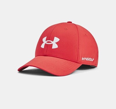 UNDER ARMOUR HERREN UA RED SOLSTICE GOLF96 HUT (ONE SIZE FIT'S MOST) NEU