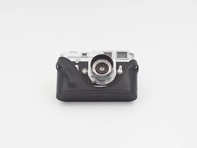 ZHOU CASE 2022 Version Mr Zhou Black leather Julien Case f Leica M2 M3 M4 M6 M7 MP Cameras