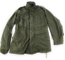 US Army Military M65 Coat Cold Weather Field Jacket 8415-00-782-2936 Small Reg