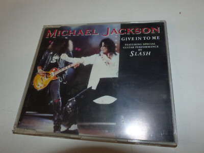 CD  Michael Jackson Featuring Special Guitar Performance / Slash   Give In to me