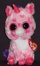 TY BEANIE BOOS - SUGAR PIE the 6" UNICORN - MINT with MINT TAGS