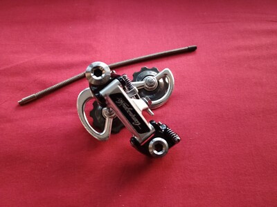 Dérailleur Arrière Vintage Galli KL Noir - Années 80 - 6/7 Vitesses - Course