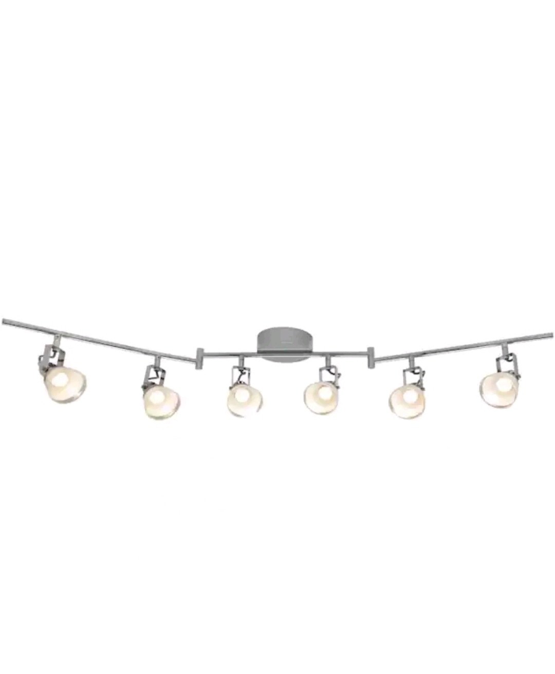 🔥Hampton Bay 6-Light 4 ft. Chrome Integrated LED Track Lighting