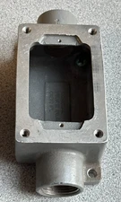 NEW Killark SWB-6 Device Box, 1" Feed Through, Explosion Proof, Aluminum, 1 Gang