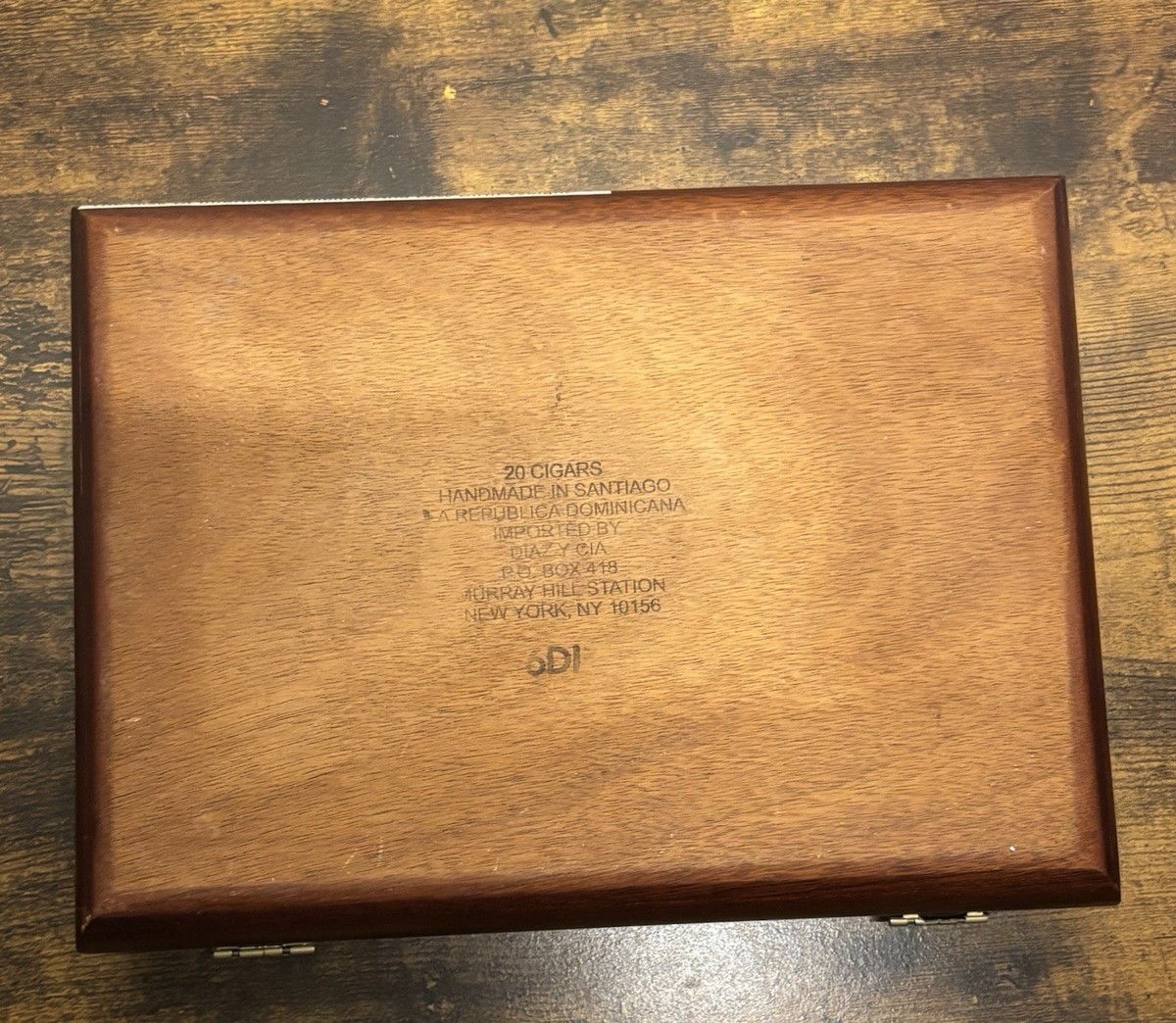 Cohiba XV 660 Wood Cigar Box Empty Collector Display Case Hinged