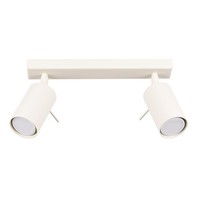 Deckenstrahler Stahl Beige GU10 Flexibel KüChe L:30 Cm Deckenleuchte Esszimmer