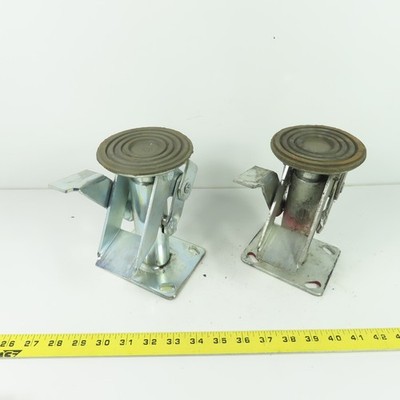 Payson Heavy Duty Foot Activated Floor Lock 7-3/4'' Extended Height Lot Of 2