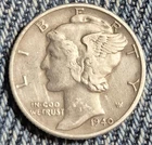 1940 Mercury Dime