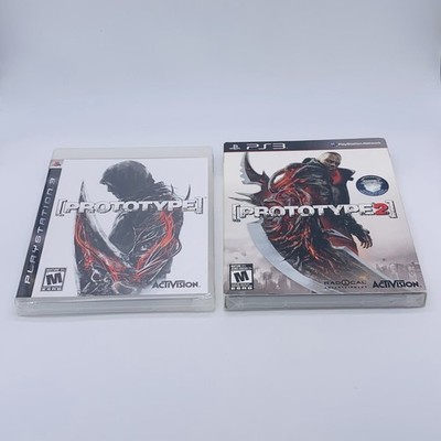Lot of 2 Prototype 1 and Prototype 2 Sony PS3 Activision - Brand New Sealed