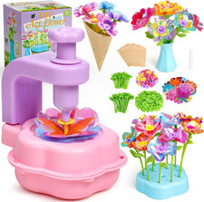 Fabric Bouquet Toys Include Extra Accessories Set, Arts and Crafts for Kids Ages