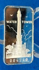 1973 First Chicago Water Tower 1 Oz. .999 Silver Art Bar