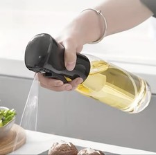 Oil Spray Bottle for Cooking Kitchen Olive Oil Sprayer for Camping BBQ Baking UK