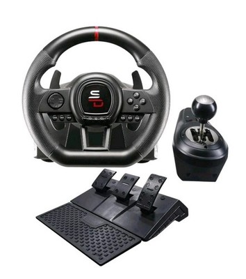 Superdrive GS 650-X Lenkrad Schalthebel 3 Pedalen Xbox , PS4 pS3, switch