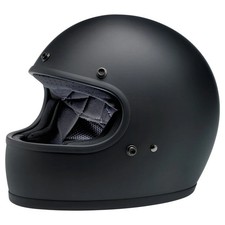 BILTWELL GRINGO ECE HELMET FLAT BLACK - LARGE