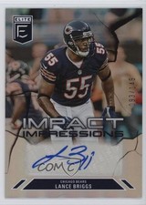2023 Panini Donruss Elite Impact Impressions /149 Lance Briggs #II-LB Auto 0yi8