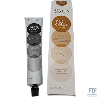 REVLON PROFESSIONAL Nutri Color FILTERS   TONING FILTERS 730 Mittelblond Gold In