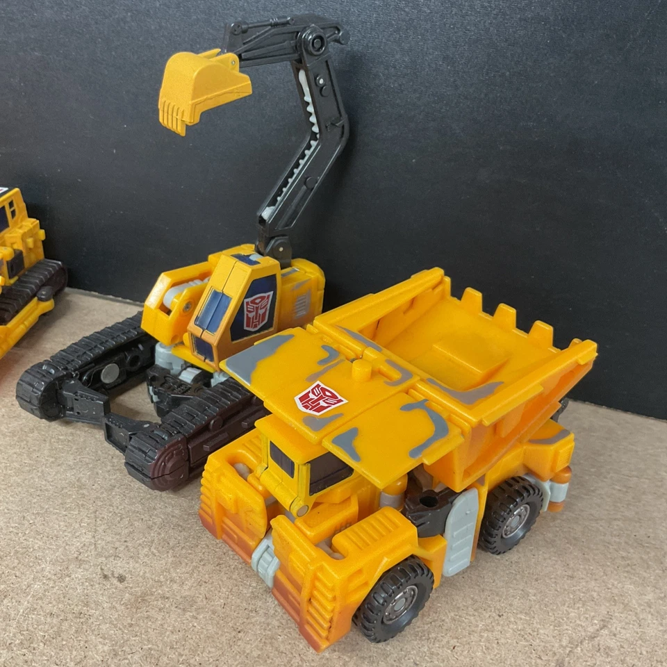 Transformers 2001 RID Landfill Combiner Autobots Set Of 4 - Image 4 of 4