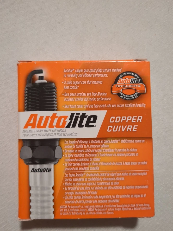  Bujías Resistencia Cobre Autolite# 124 (paquete de 4)  Foto 3 de 3