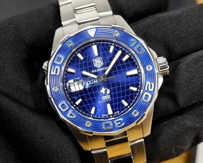 TAG Heuer 43 mm Aquaracer 500M GREEN CROSS Automatic WAJ2116 Leonardo Dicaprio