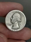 1939- P Washington Silver Quarter #1