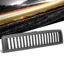 Matte Black Badgeless Vertical Style Front Grille For 94-01 Ram 1500