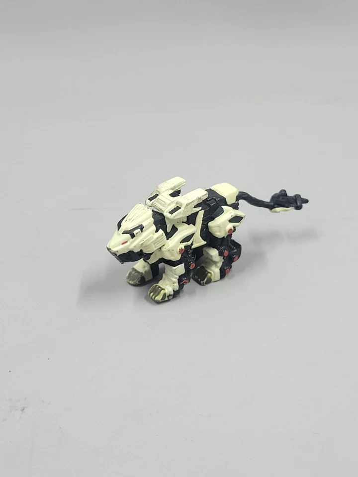 Zoids Battle Champions Gashapon Mini Figure Tomy White Liger 2001 - Image 2 of 4