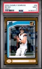 2024 Clearly Donruss #56 Bo Nix /10 Gold Rated Rookie (RC) PSA 9 Mint Pop 2!