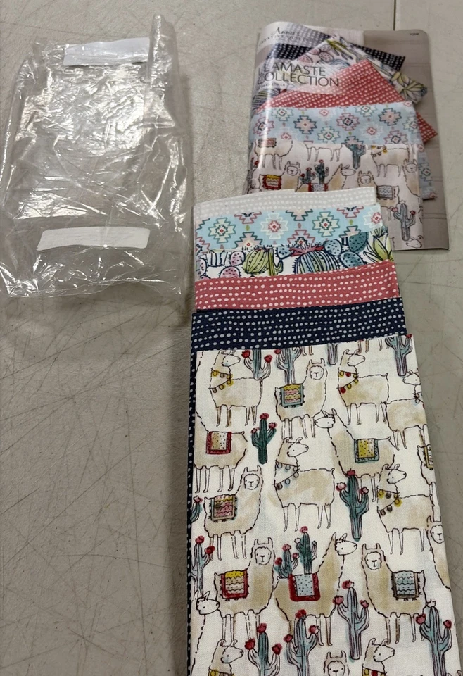 Tela Edredón Creativo Annie's + Patrón Llamaste Colección FQ098 Nuevo Foto 4 de 4