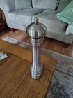 Trudeau Professional Quality Stainless Steel Pepper Mill Grinder 12" Tall Works — photo 1