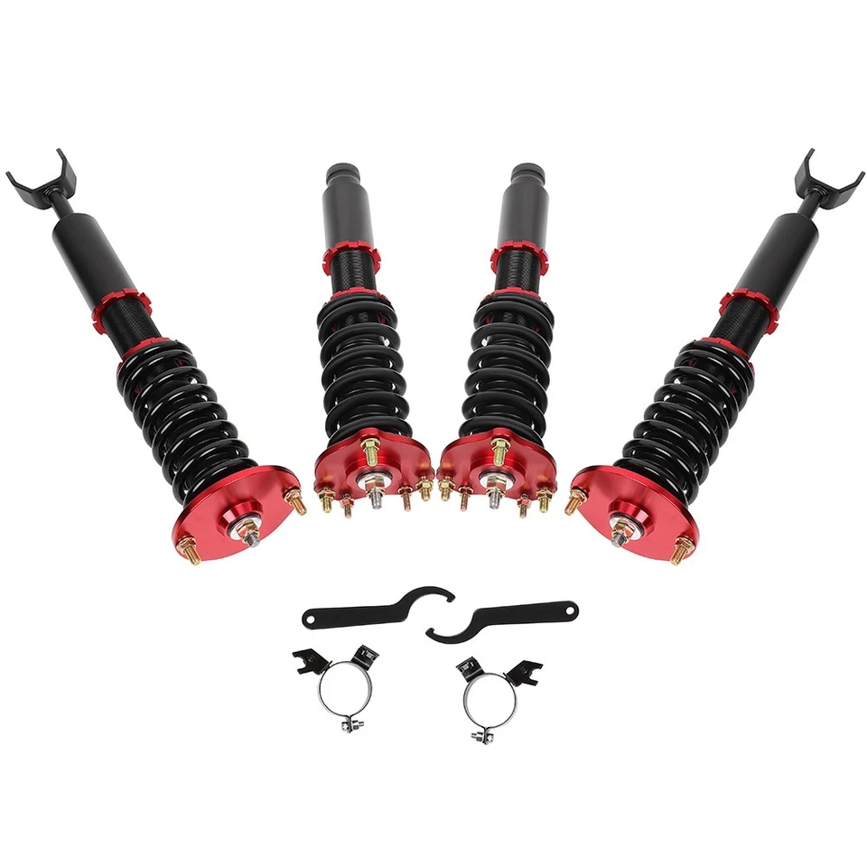 Coilovers Struts Suspension Springs Adj Height Kits Fits 1992-2001 Honda Prelude Foto 3 de 4