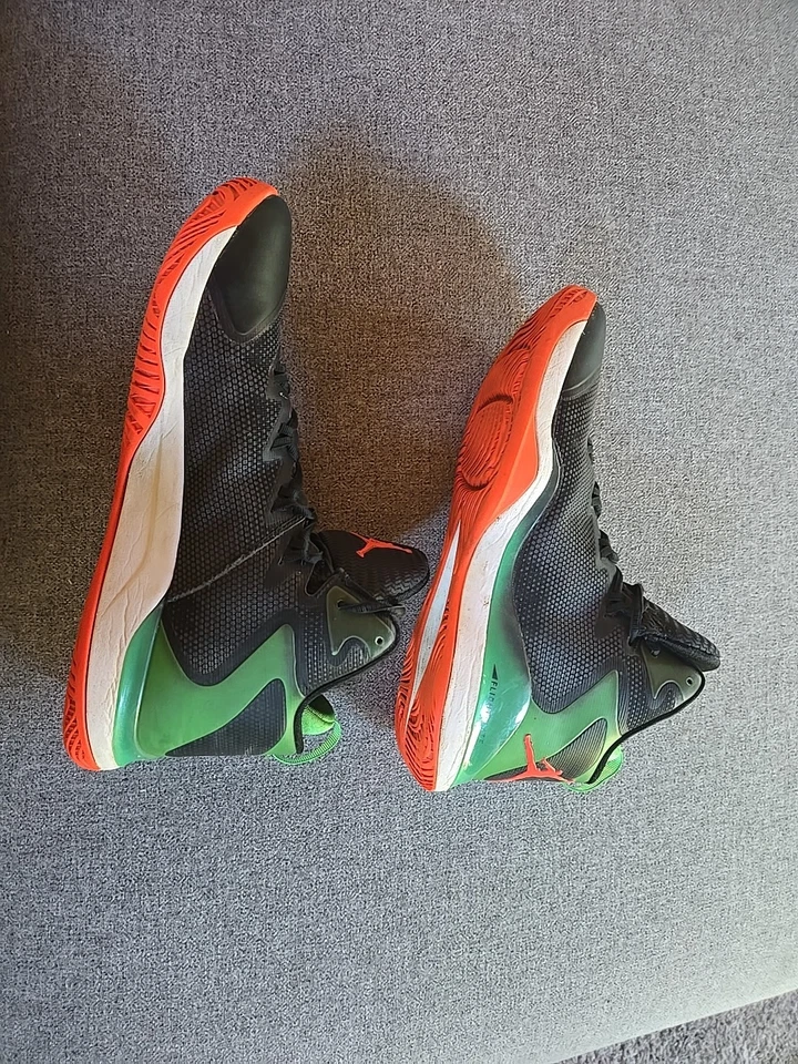 Кроссовки баскетбольные Jordan Super Fly 3 черные размер 11 М  - Изображение 4 из 4