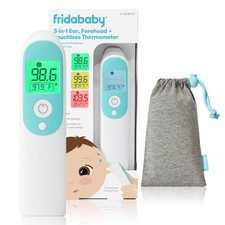 Frida Baby Thermometer, 3-in-1 Infrared Thermometer for 5 Piece Set, White