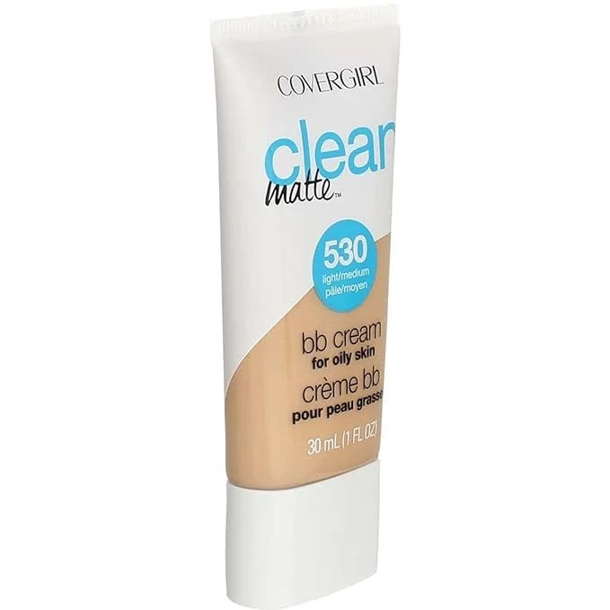 COVERGIRL Clean Matte BB Cream Light/Medium 530 For Oily Skin, 1 oz - Image 4 of 4