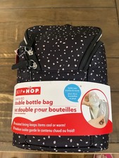Skip Hop grab and go double baby bottle bag -hot/cold