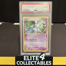 Emerald - Ralts 61/106 Reverse Foil - PSA 6