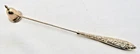 S Kirk & Son Sterling Silver Candle Snuffer Floral Repousse 10.25” Long