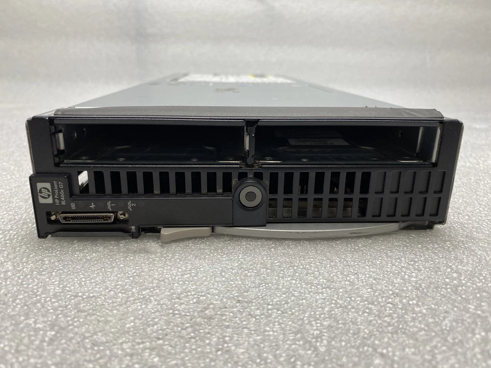 HP ProLiant BL460c G7 Blade Module 2x Xeon X5650 32GB RDIMM RAM RESET NO HDDs - Image 2 of 4