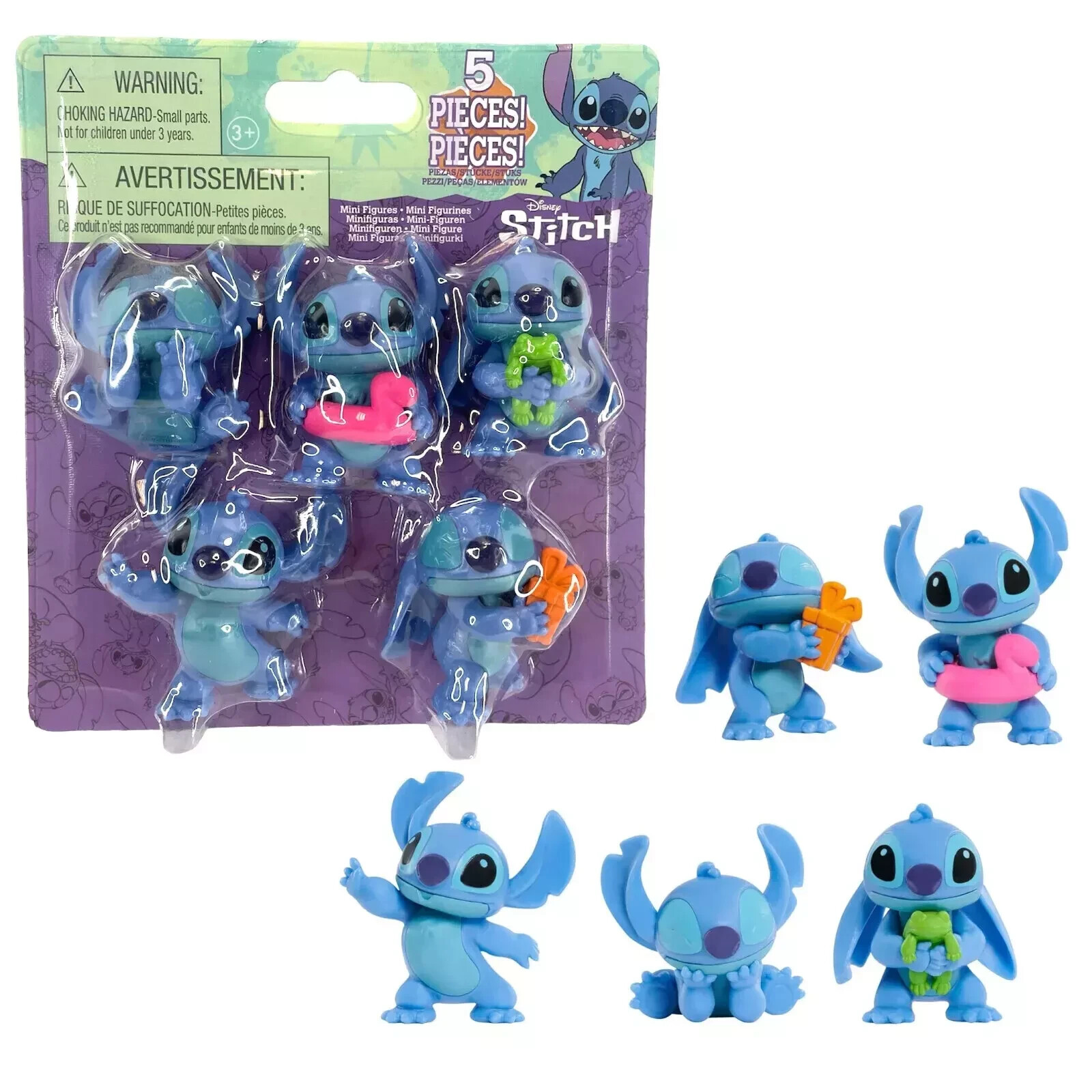 [NEW] Disney Lilo & Stitch 5-Pack Set 2.5