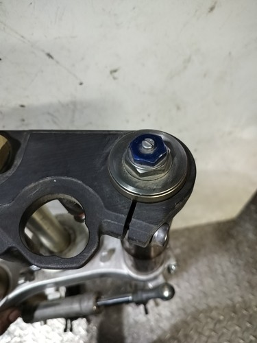 Horquillas delanteras Suzuki GSXR 600 750 2006-2009 OEM con triple árbol necesita sellos - Imagen 4 de 20