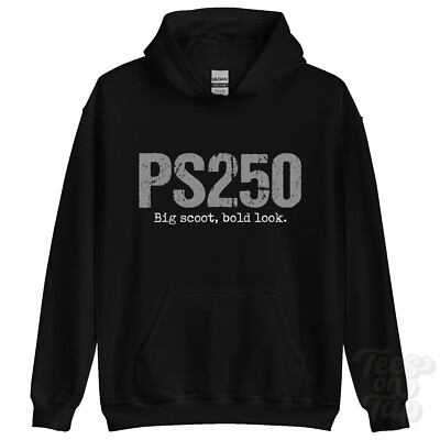 PS250: Big Scoot, Bold Look Hoodie Motorrad Biker