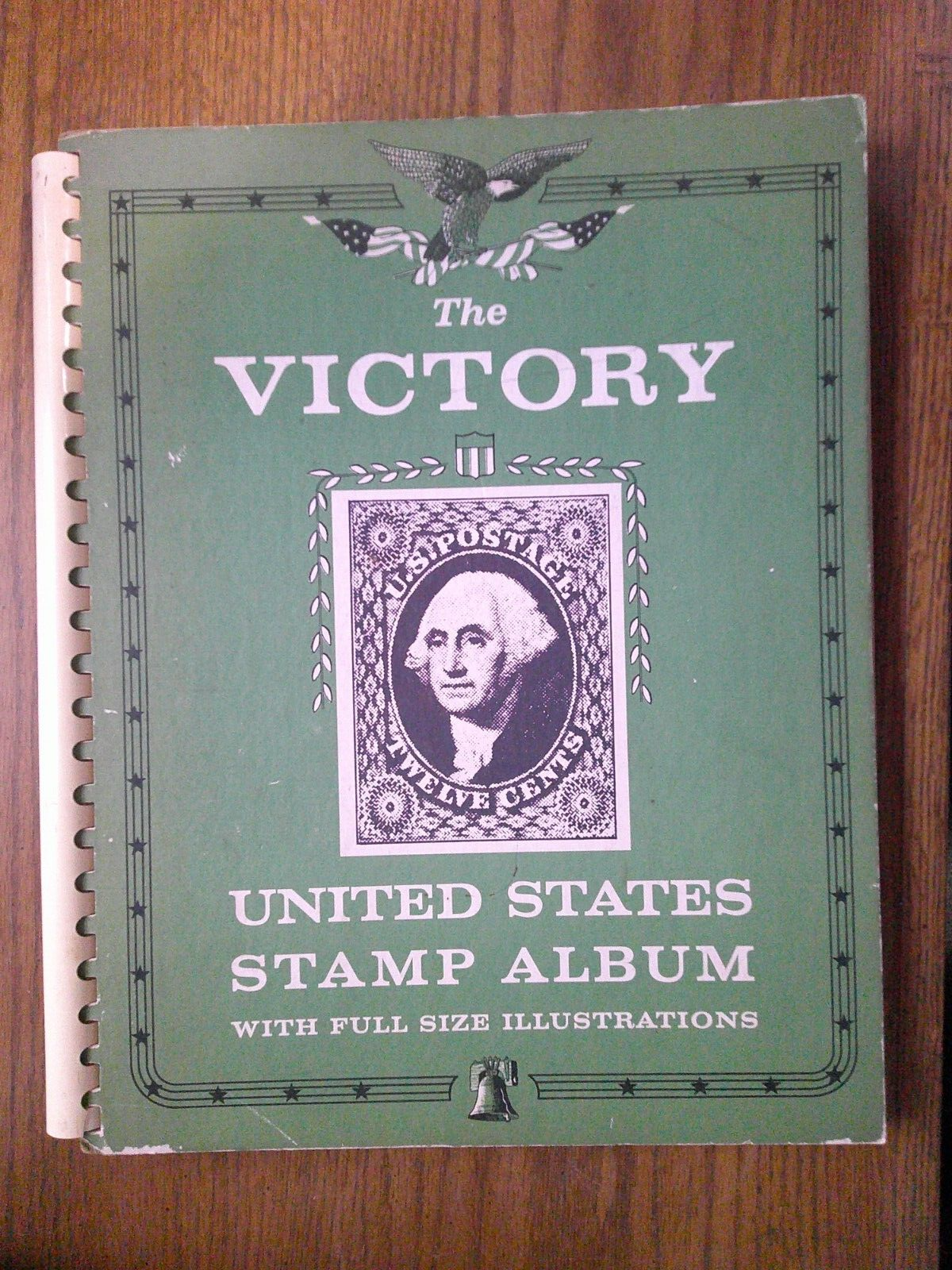 Vintage 1959 Grossman The Victory United States Stamp Album