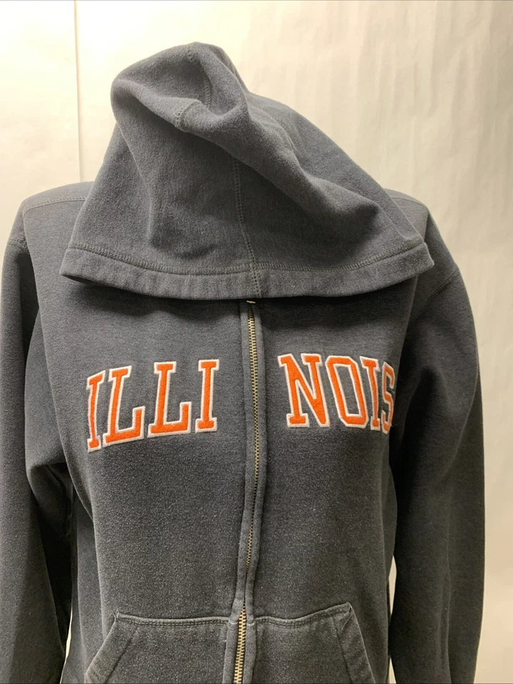 Camp David CDX Illinois Mujer XL Bordado Sudadera con Capucha Cremallera Completa Manga Larga Foto 2 de 4