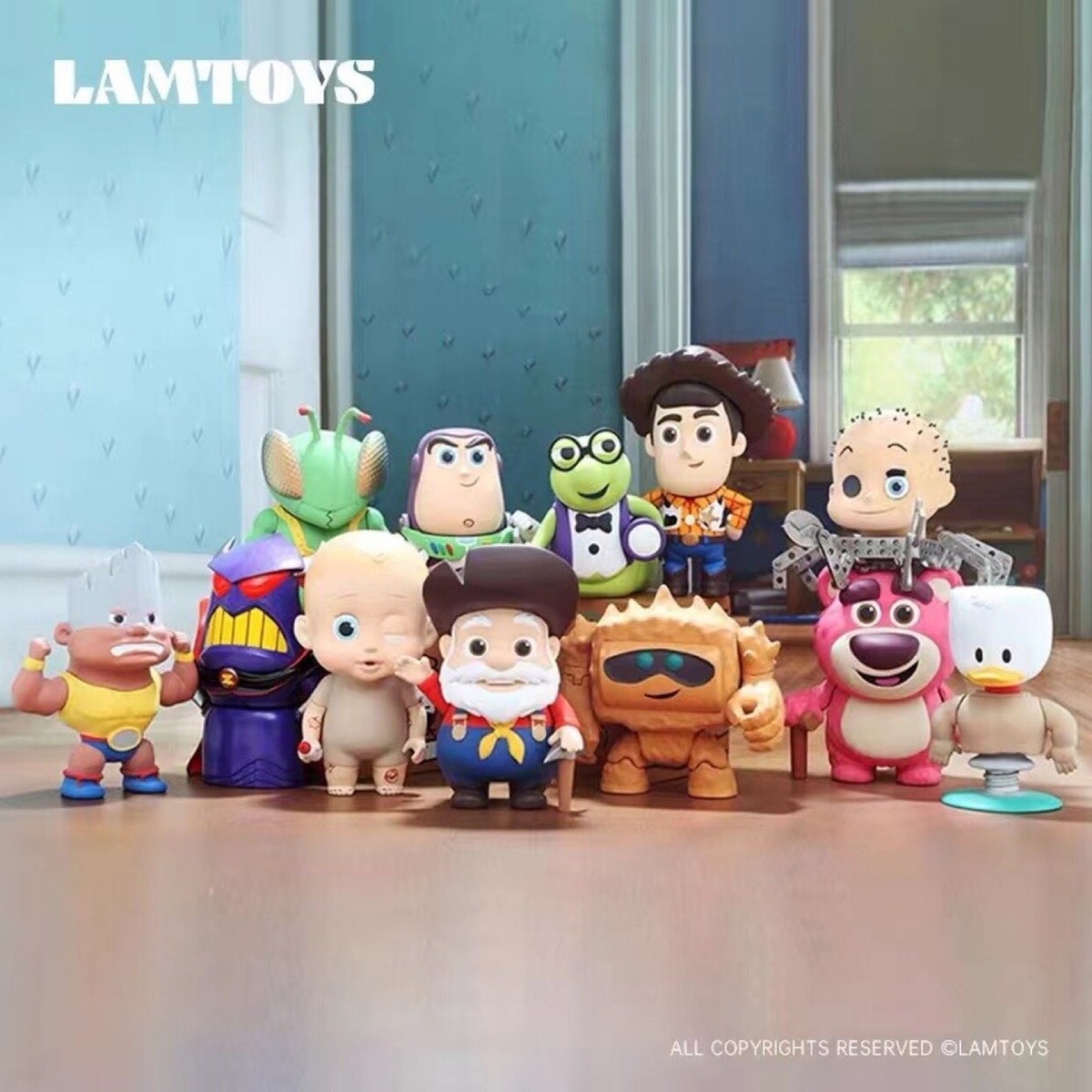 Disney Toy Story Series Blind Box Confirmed Figure Hot Toys Desktop  Decoration