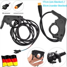 DE Daumengas Gasgriff Gashebel für E-Bike Elektrofahrrad Thumb Throttle 24-72V