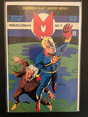 Miracleman vol.1 #7 1986 High Grade 9.2 Eclipse Comic Book D20-83